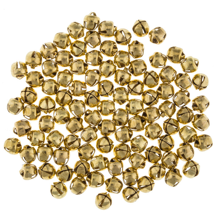 Gold Jingle Bells 1/4" Hobby Lobby 108282