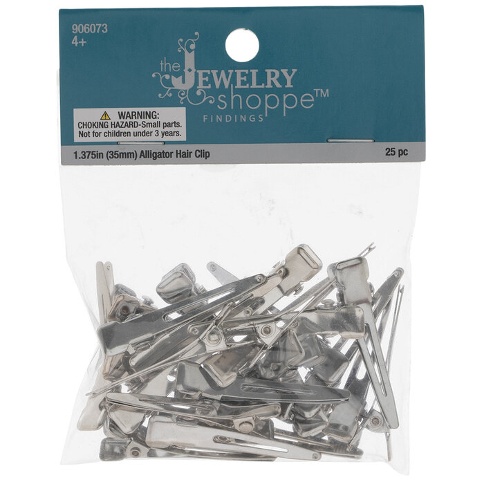 Narrow Alligator Hair Clips 35mm Hobby Lobby 906073