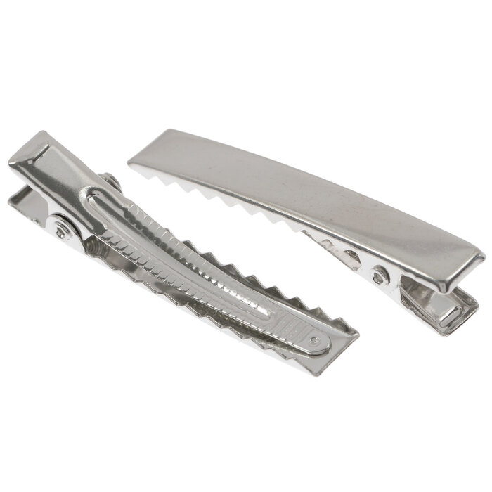 Long Flat Alligator Hair Clips 45mm Hobby Lobby 906032