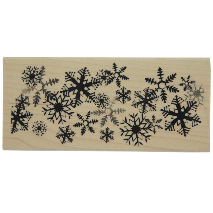 Snowflake Rubber Stamp