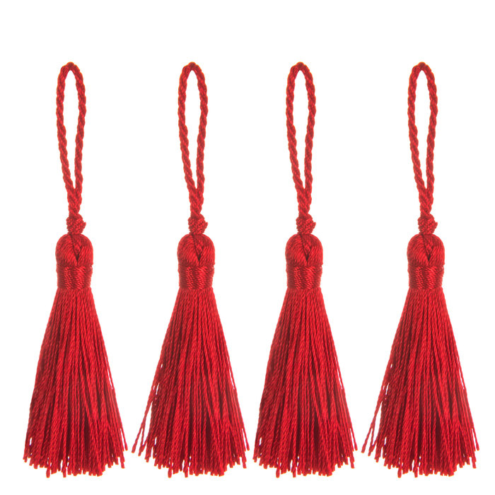 Red Mini Tassels Hobby Lobby 775072
