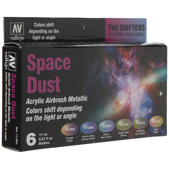 Space Dust Shifters Acrylic Airbrush Metallic Colors Hobby Lobby