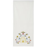 Floral Beehive Table Runner