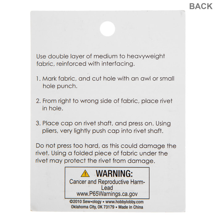 Silver Rhinestone Rivets 1/4" Hobby Lobby 296699