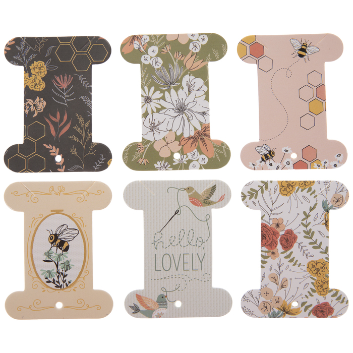 Sewing & Floral Patterned Floss Bobbins Hobby Lobby 2028744