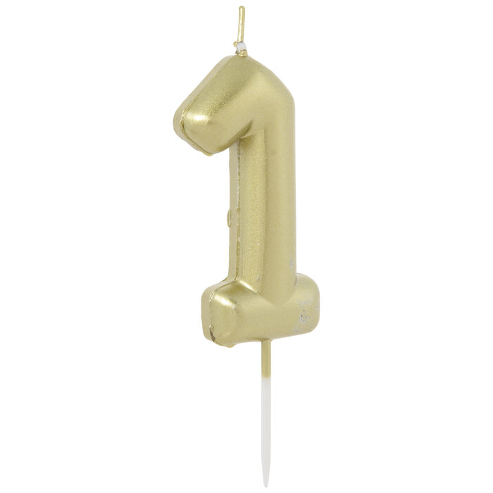Gold Number Candle Hobby Lobby