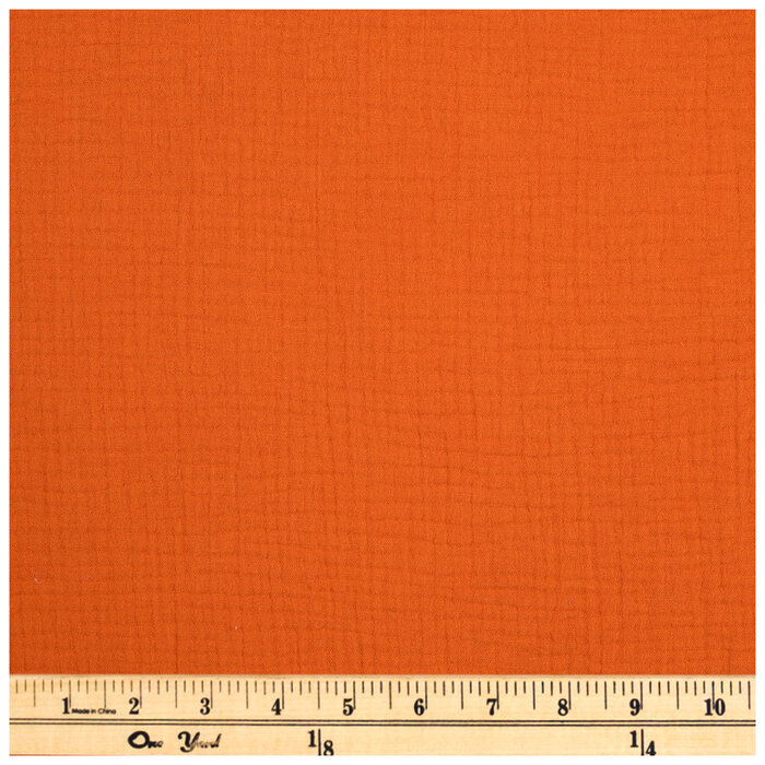 Rust Solid Cotton Gauze Fabric Hobby Lobby 2242741