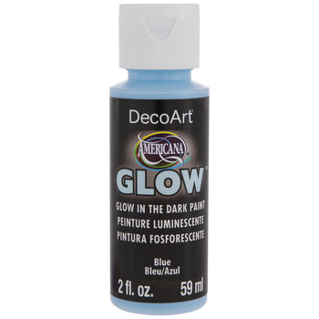 Blue Glow In The Dark American Acrylic Paint Hobby Lobby 80985904