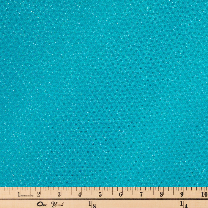 Turquoise Sequin Fabric 2mm Hobby Lobby 720060