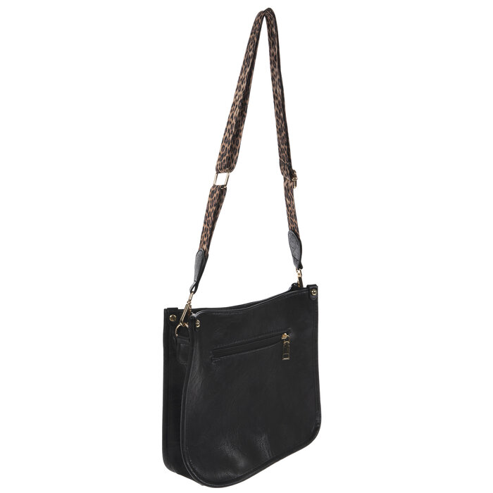 Black Imitation Leather Crossbody Handbag Hobby Lobby 2235356