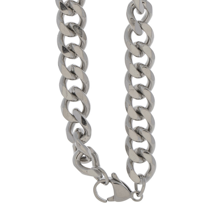 Stainless Steel Curb Chain Necklace 18" Hobby Lobby 2154284