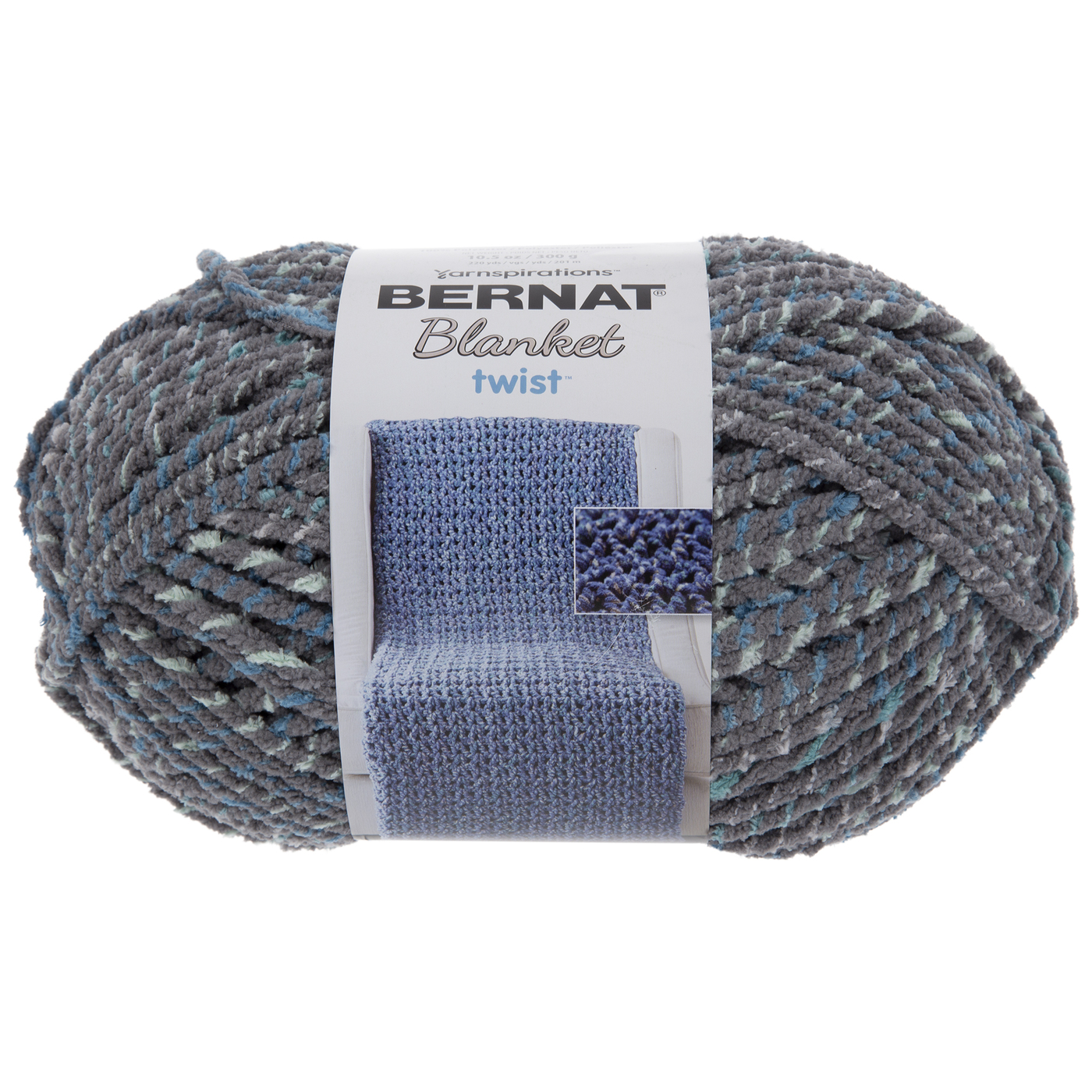 Home & Garden Bernat Blanket Twist Yarn Dove 057355475076 Yarn, Sewing & Needlecraft Supplies