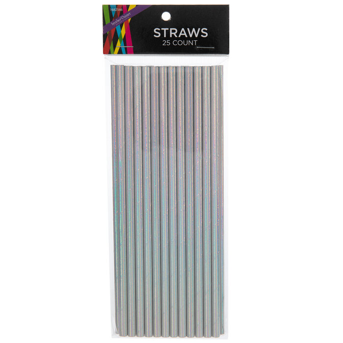 Iridescent Paper Straws Hobby Lobby 1682566