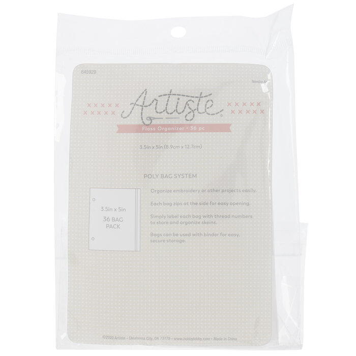 Poly Bag Floss Organizer System Hobby Lobby 645929