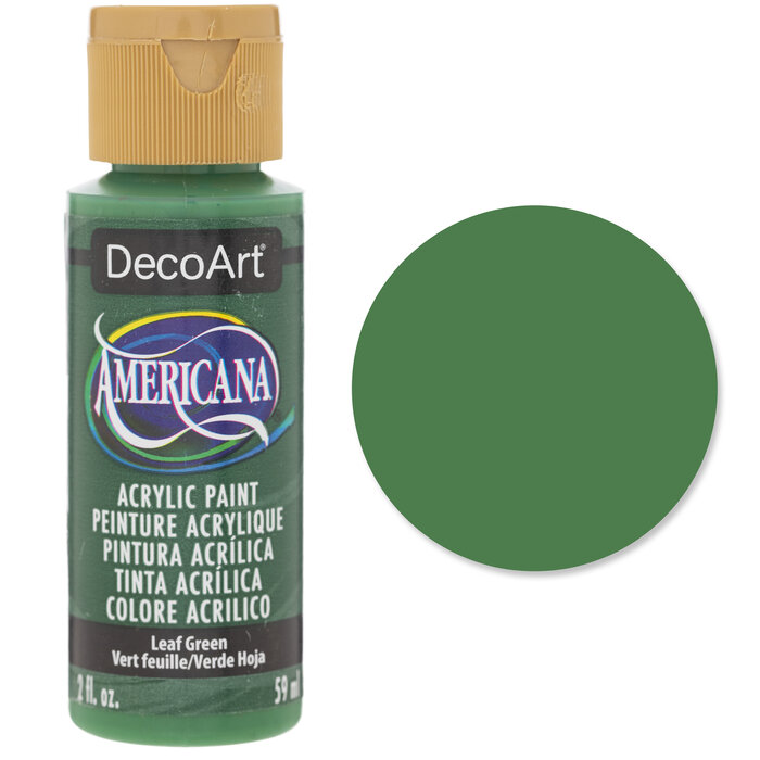 Leaf Green Americana Acrylic Paint Hobby Lobby 56242