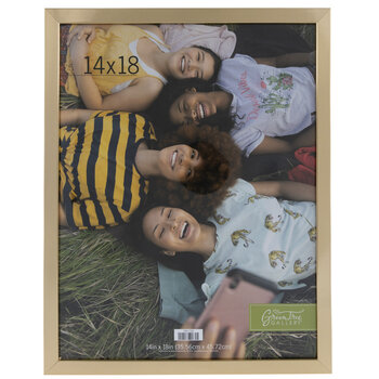 Gold Block Wood Wall Frame 14 X 18 Hobby Lobby 80982376