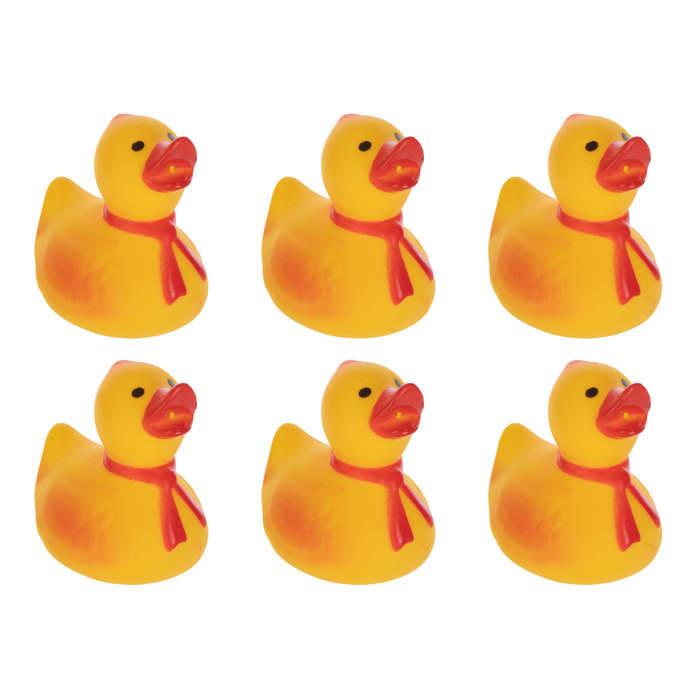 yellow rubber ducks