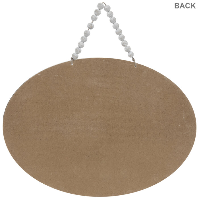 Whitewash Oval Wood Wall Decor Hobby Lobby 2095719
