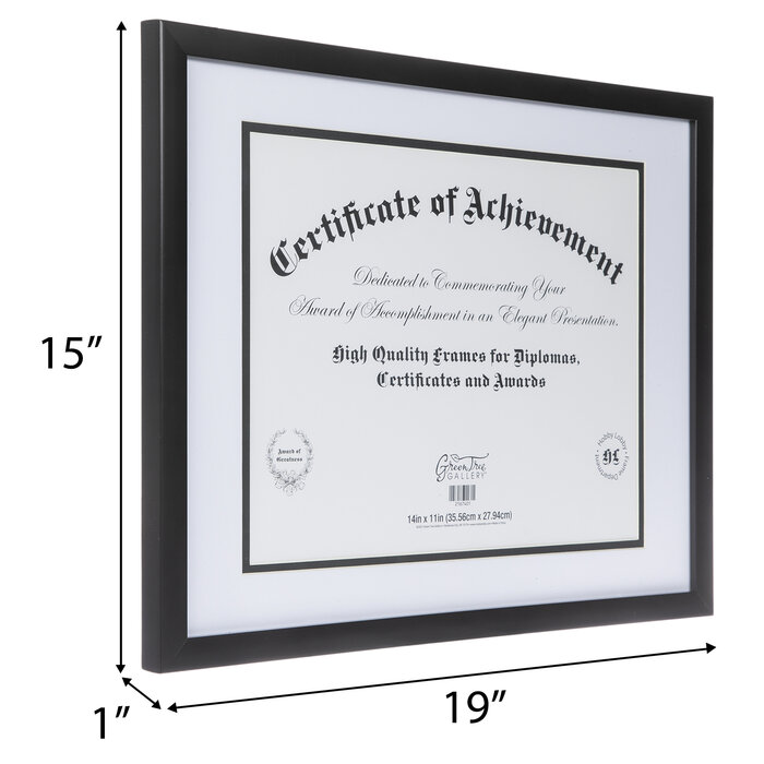 Black Document Frame 14" x 11" Hobby Lobby 2167401