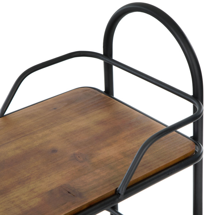 Black Metal ThreeTiered Shelf Hobby Lobby 1867514