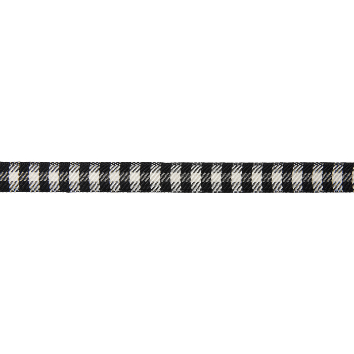 White & Black Buffalo Check Ribbon 7/8" Hobby Lobby 2049278