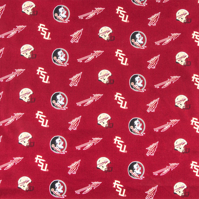 Florida State Allover Collegiate Cotton Fabric Hobby Lobby 952176