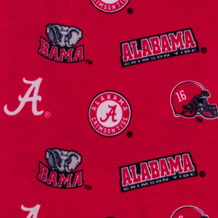 Alabama Allover Collegiate Fleece Fabric Hobby Lobby 951376