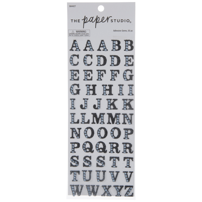 Black Glitter Rhinestones Alphabet Stickers Hobby Lobby 19072 Black Glitter Rhinestones Alphabet Stickers Hobby Lobby 19072