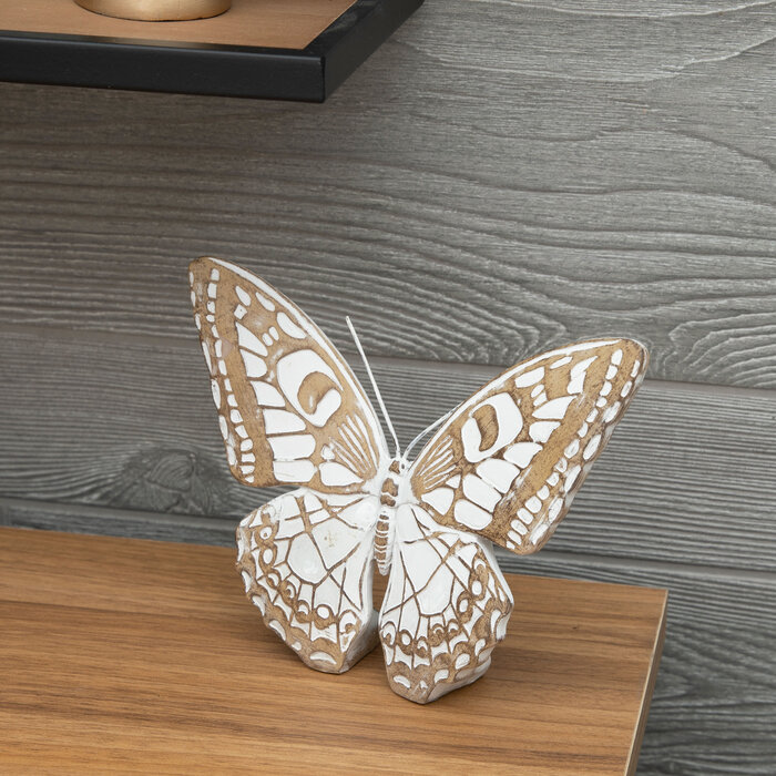 Whitewash Wood Grain Butterfly Hobby Lobby 2175081