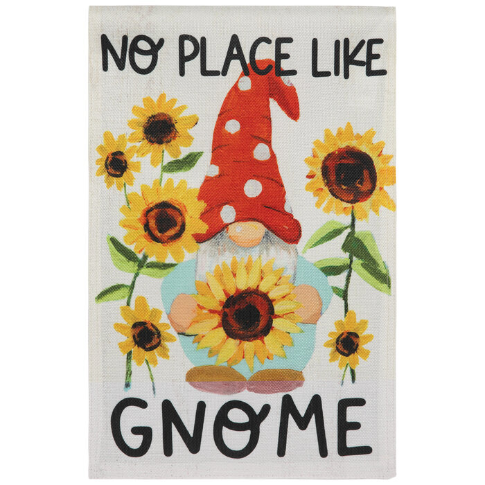 No Place Like Gnome Garden Flag Hobby Lobby 5932140