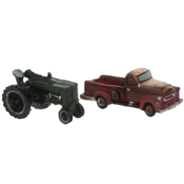 mini toy truck and tractor