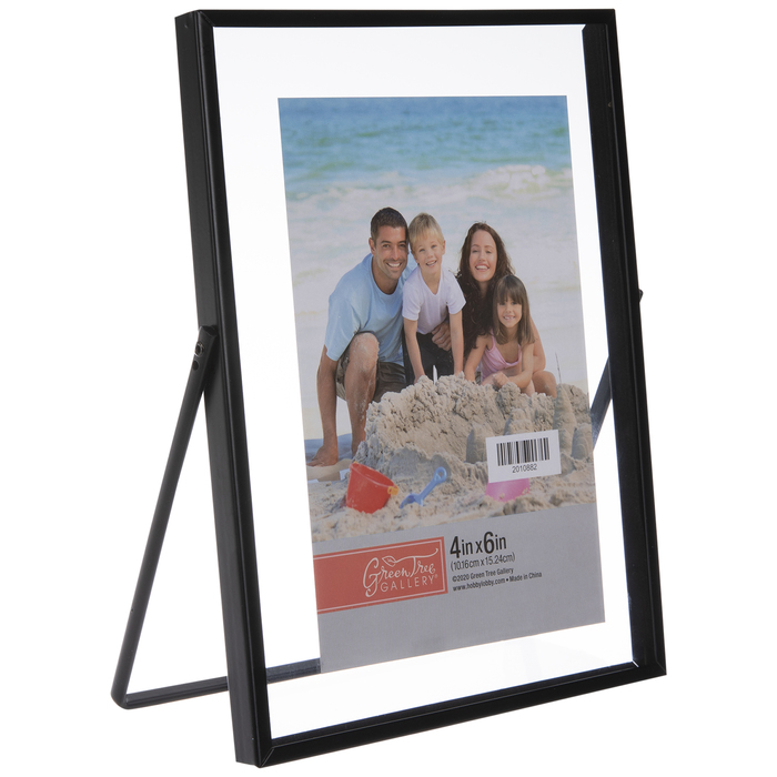 Black Metal Hinge Float Frame 4" x 6" Hobby Lobby 2010882