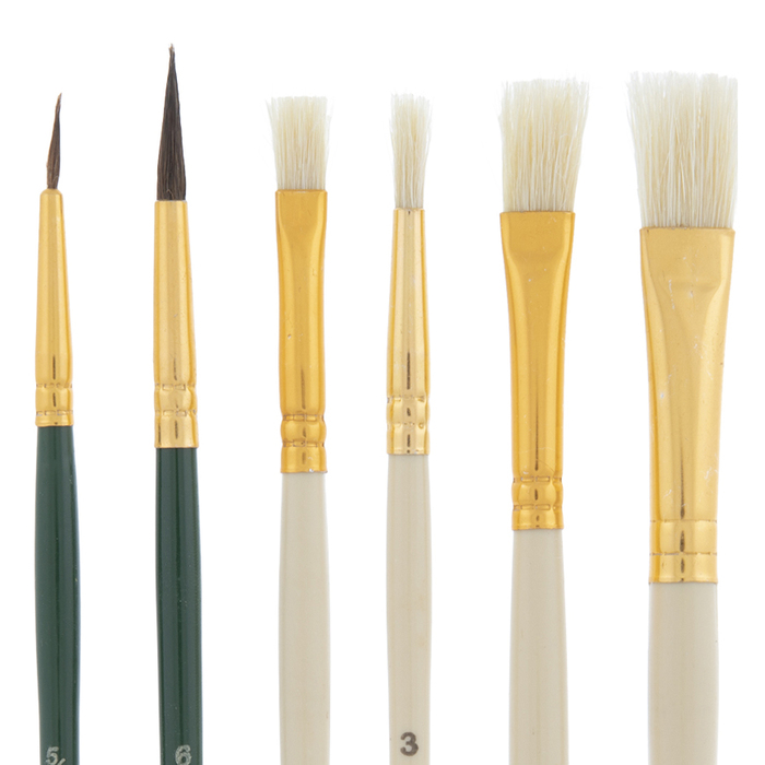 Assorted Paint Brushes 25 Piece Set Hobby Lobby 2053007