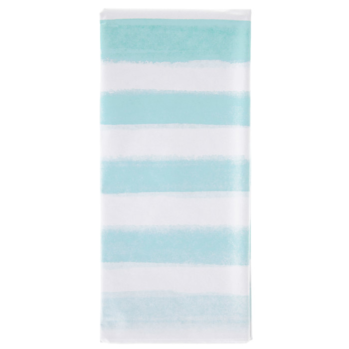 Mint Watercolor Striped Tissue Paper Hobby Lobby 1354133