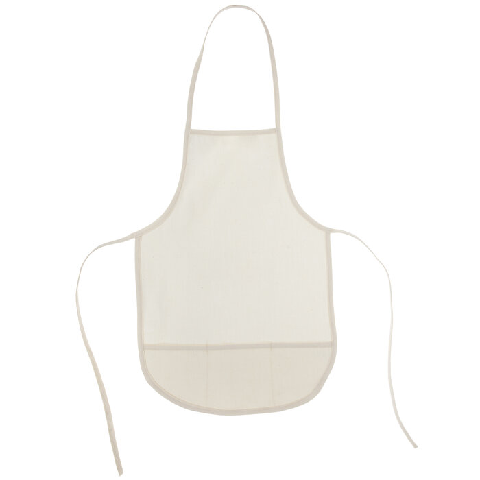 Beige Woven Child's Apron Hobby Lobby 519017
