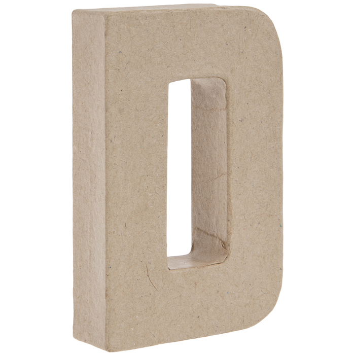 Paper Mache Letter D 4" Hobby Lobby 1348754