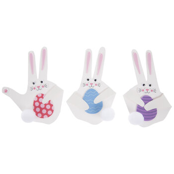 Bunny Clay art kit Cute bunny art Party Favors Art kit for kids Craft kit Creative Birthday Gift for kids Spring art kit Clay Bunny
