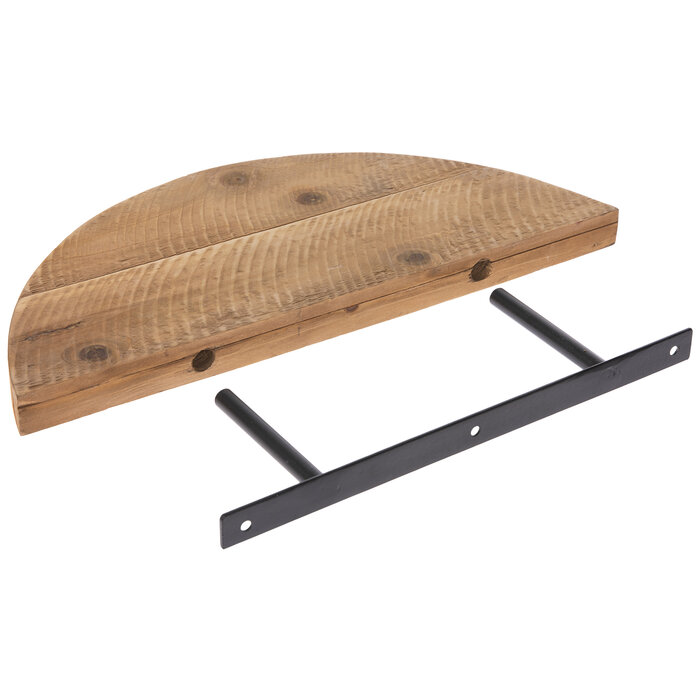 Semicircle Floating Wood Wall Shelf Hobby Lobby 2178937
