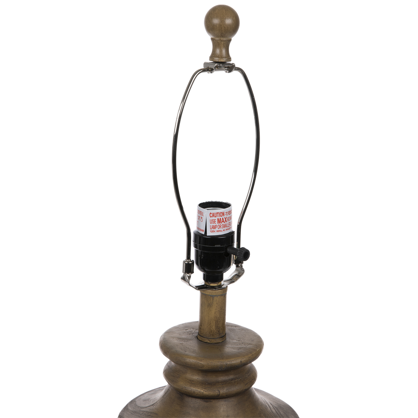 Wood Look Finial Lamp | Hobby Lobby | 2038289