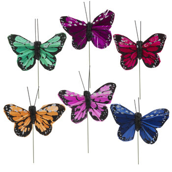 Assorted Artificial Butterflies