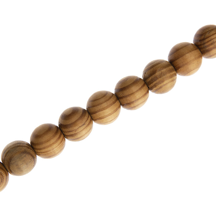 Pinewood Round Bead Strand Hobby Lobby 1806868