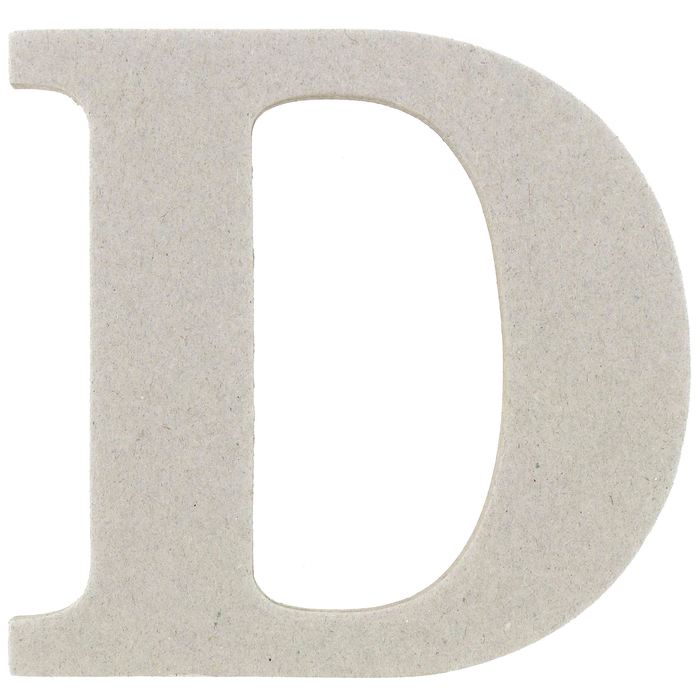 Chipboard Letter 3 1/2" Hobby Lobby