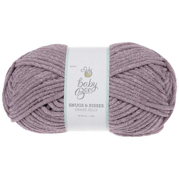 Grape Jelly Baby Bee Snugs & Kisses Yarn Hobby Lobby 2203313