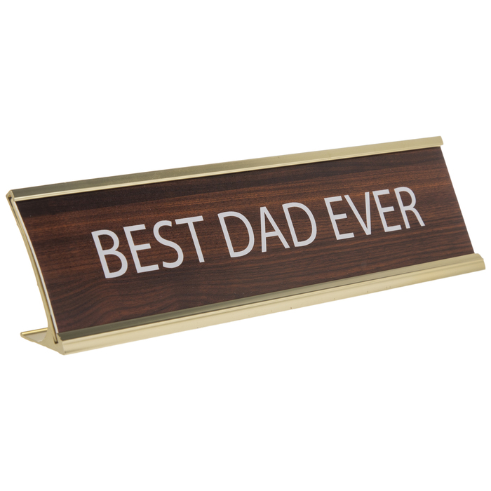 Best Dad Ever Desk Plate Hobby Lobby 1872449