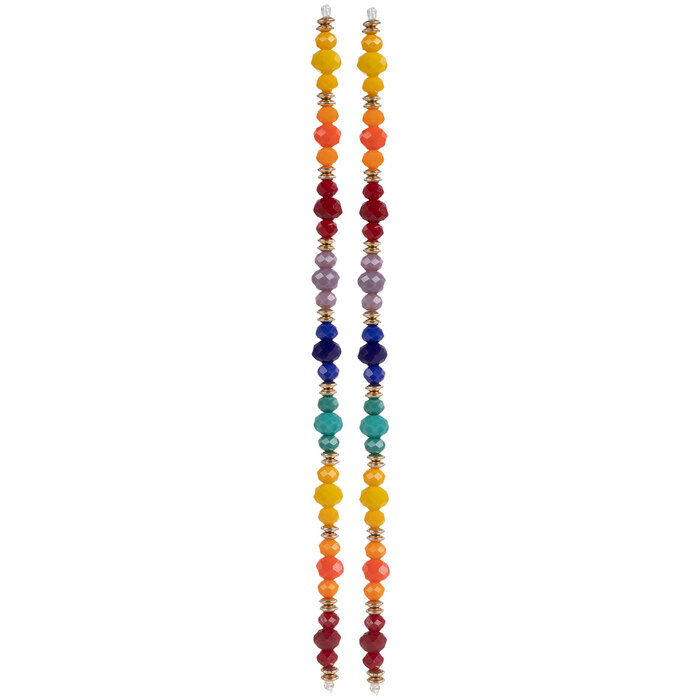 Multi-Color Gem-Cut Glass Bead Strands | Hobby Lobby | 1898147