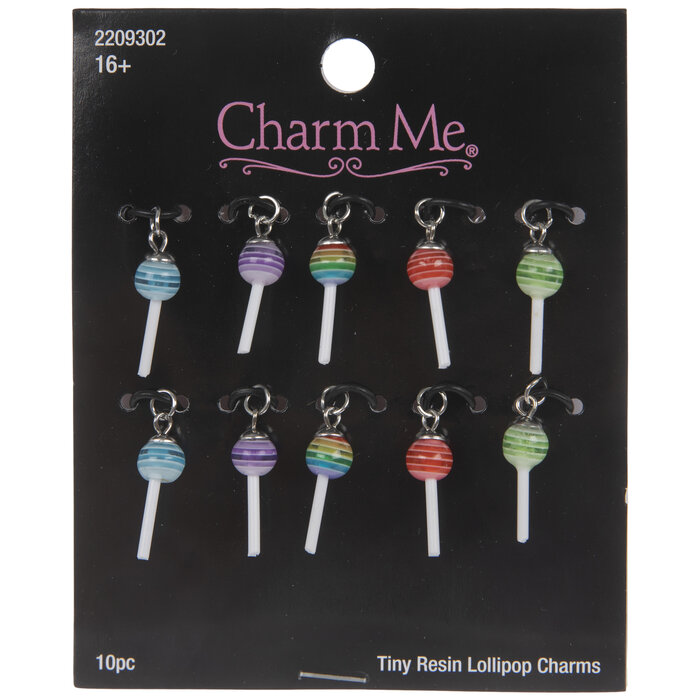 MultiColor Lollipop Charms Hobby Lobby 2209302