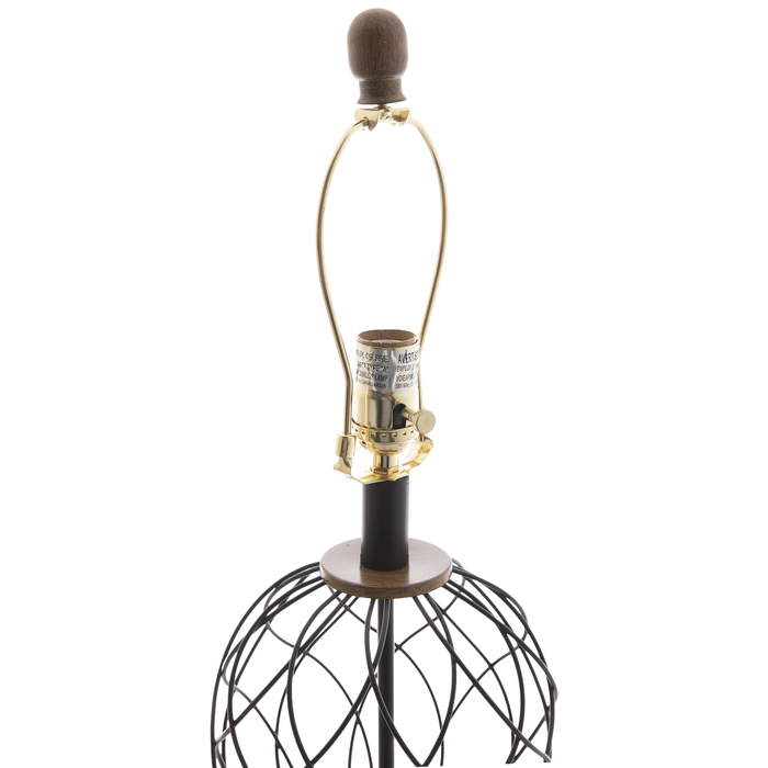 Black Wire Metal Ball Lamp Hobby Lobby 2038131