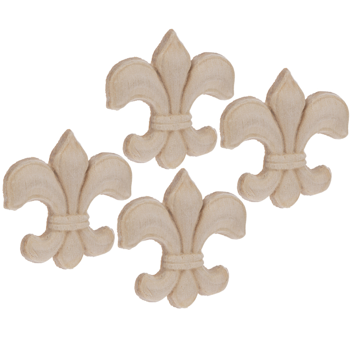 FleurDeLis Wood Appliques Hobby Lobby 859074