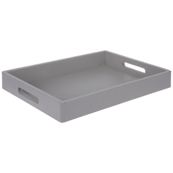Matte Gray Wood Tray Hobby Lobby 2077717