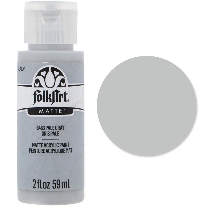 Pale Gray FolkArt Acrylic Paint Hobby Lobby 1784271